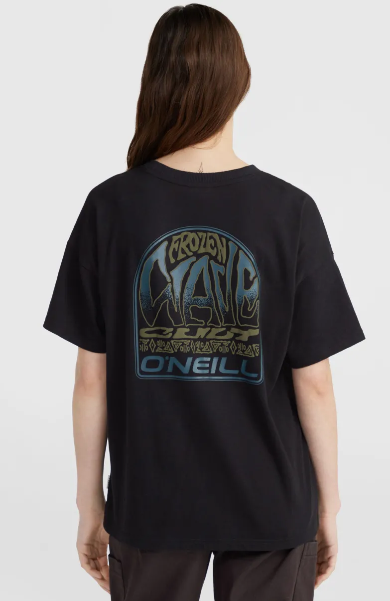 Back Graphic T-shirt | Black Out