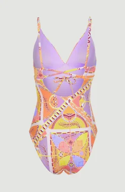 Badpak Sunset | Yellow Scarf Print