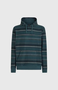 Bavaro Hoodie | Blue Ikat Stripe