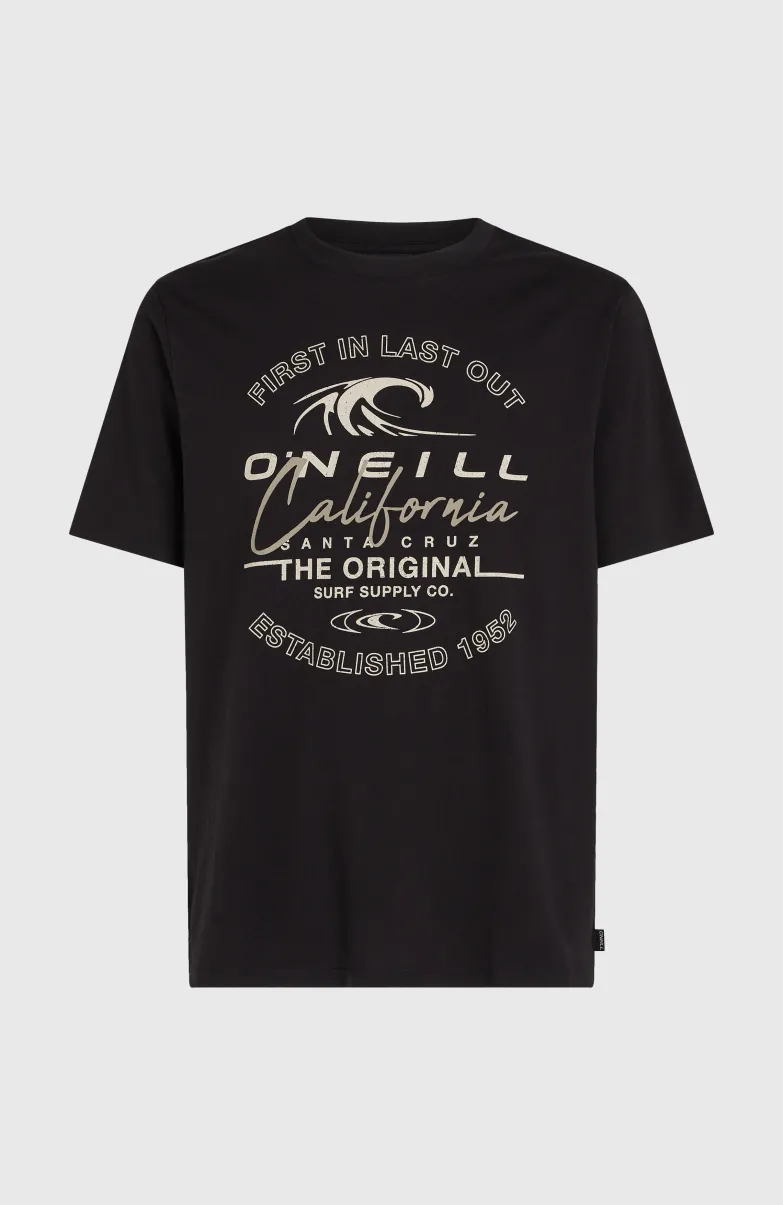 Cali Wave T-shirt | Black Out