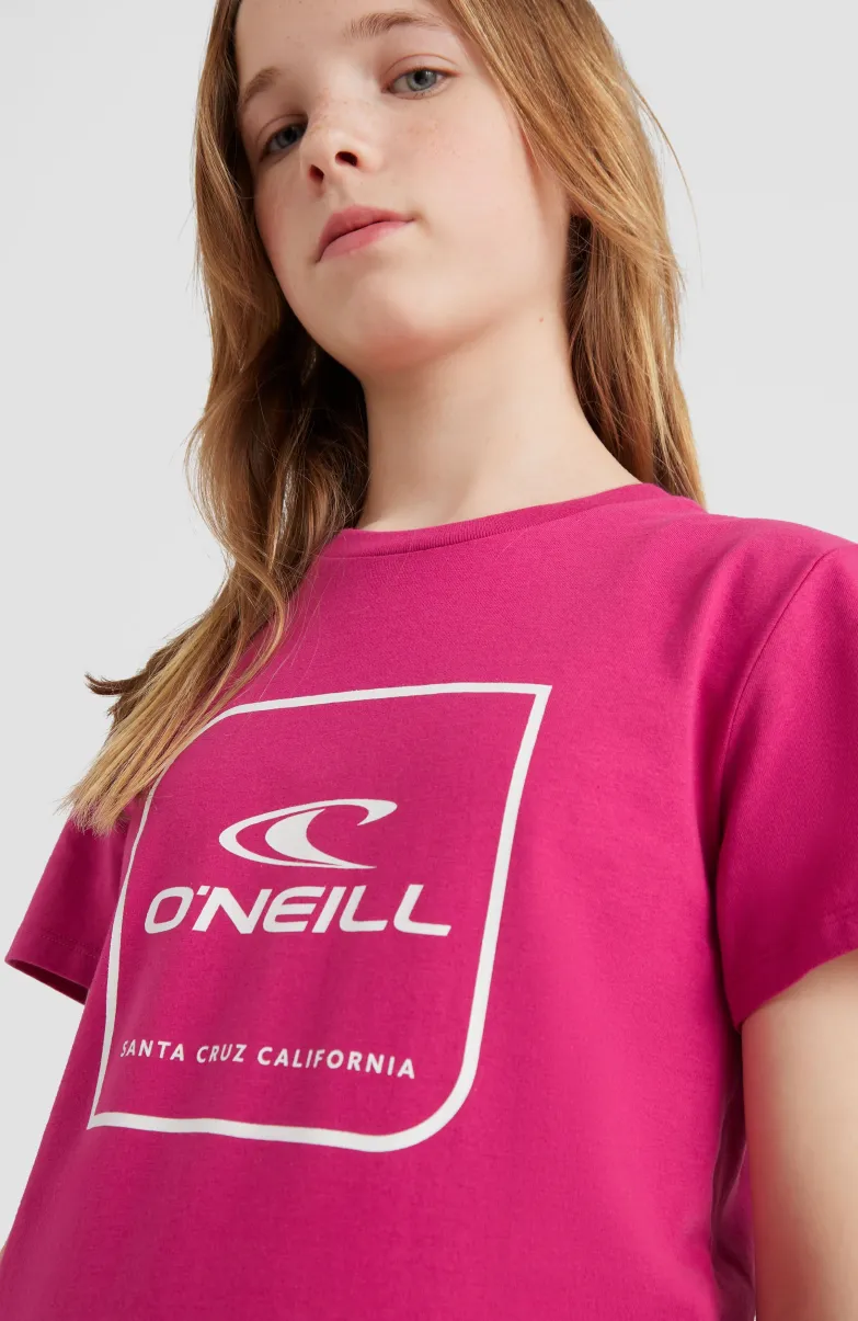 Cube T-Shirt | Fuchsia Red