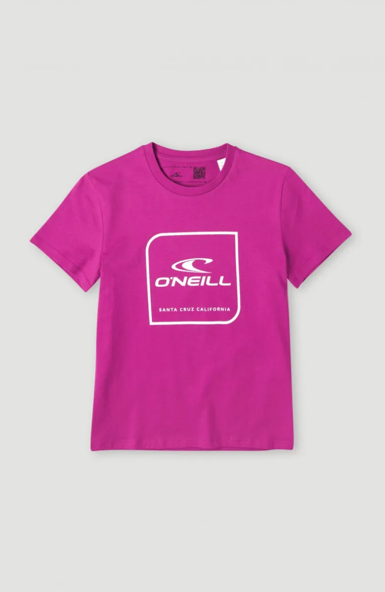 Cube T-Shirt | Fuchsia Red