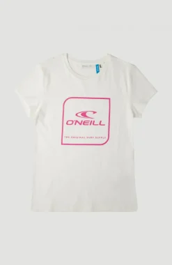 Cube T-Shirt | Powder White