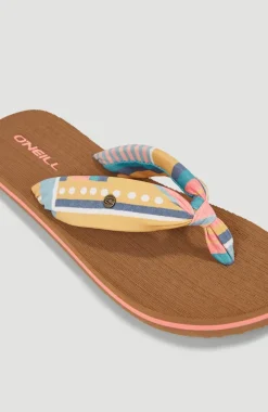 Ditsy Sun BLOOM™ Slippers | Yellow Art Geo