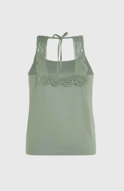 Essentials Ava Tanktop Met Kant | Lily Pad