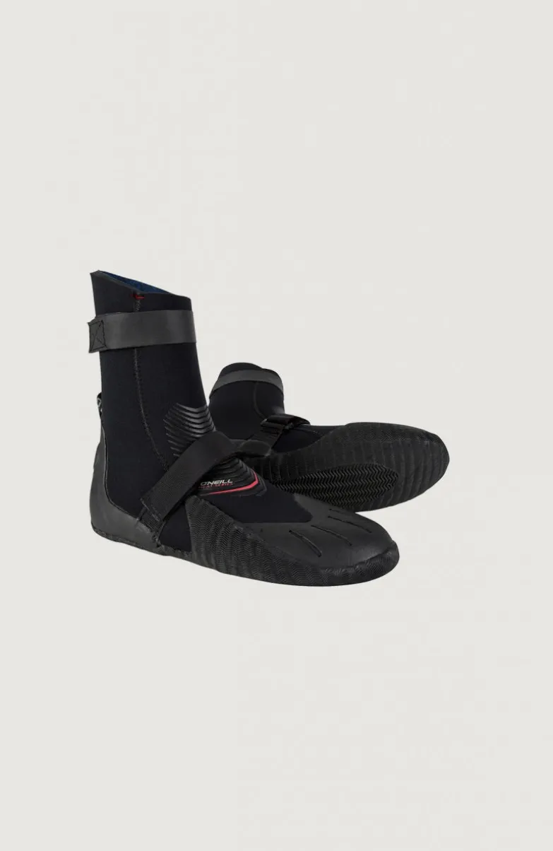 Heat 5mm Round Toe Boot | Black