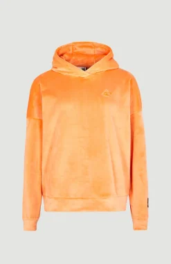 Hoodie Velour Fleece | Giorgia Peach