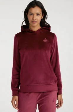 Hoodie Velour Fleece | Windsor Wine