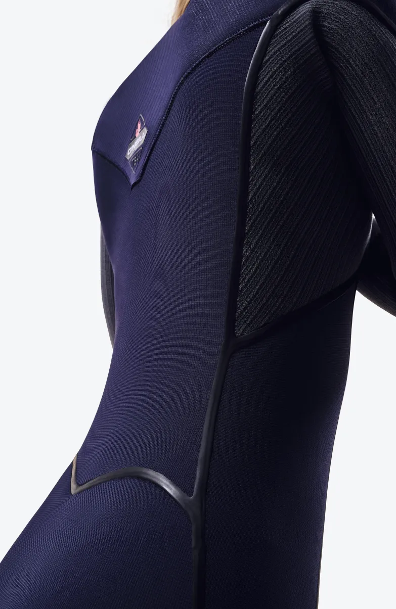 Hyperfreak Fire 4/3+mm Chest Zip Full Wetsuit | NAVY/SHADE
