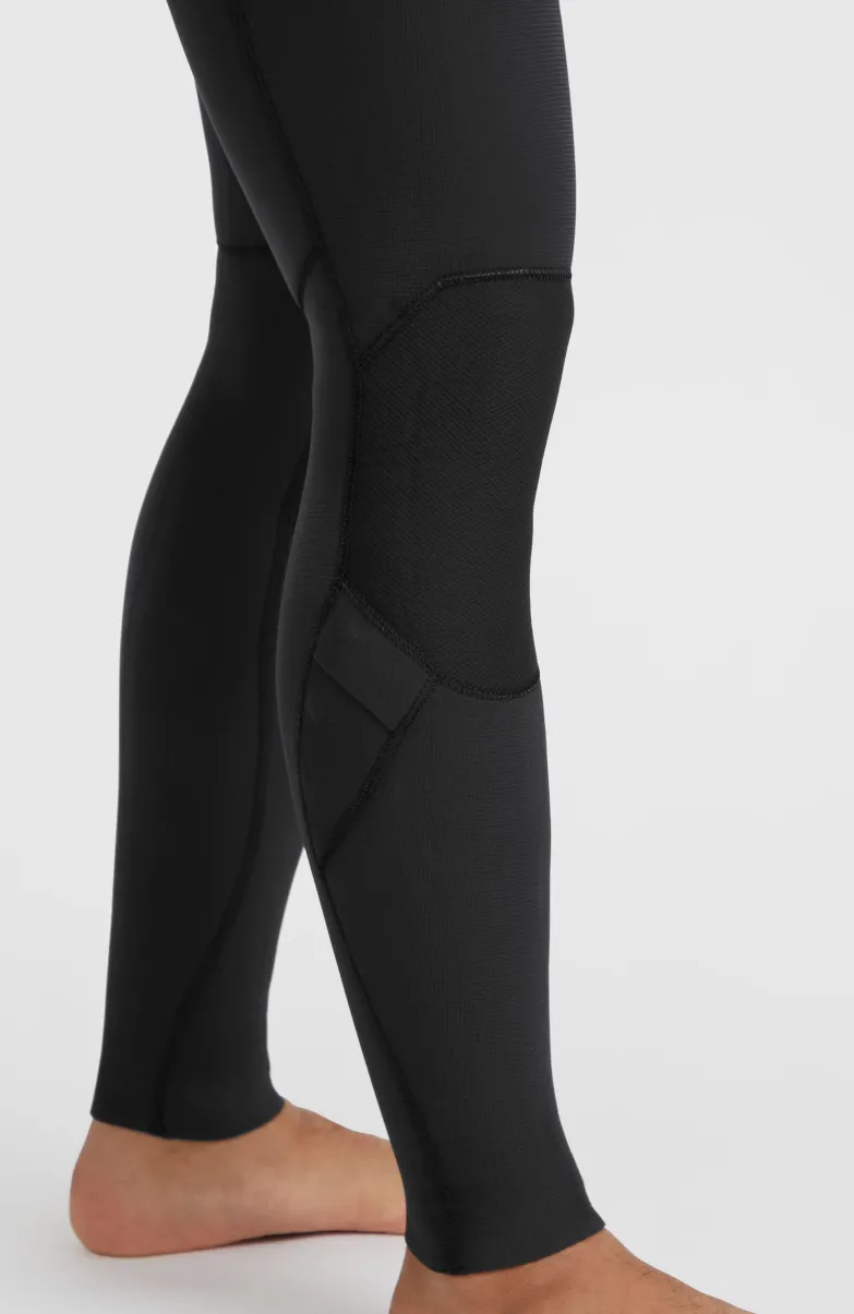 Hyperfreak 4/3mm+ Chest Zip Full Wetsuit | BLACK/BLACK