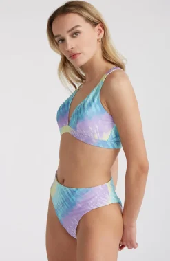 Hyperfreak Women Of The Wave Longline Triangelbikiniset | Blue Tie Dye