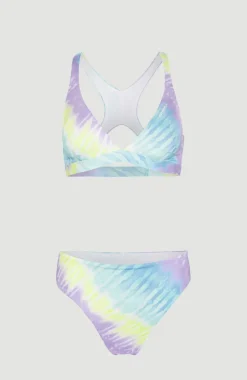 Hyperfreak Women Of The Wave Longline Triangelbikiniset | Blue Tie Dye