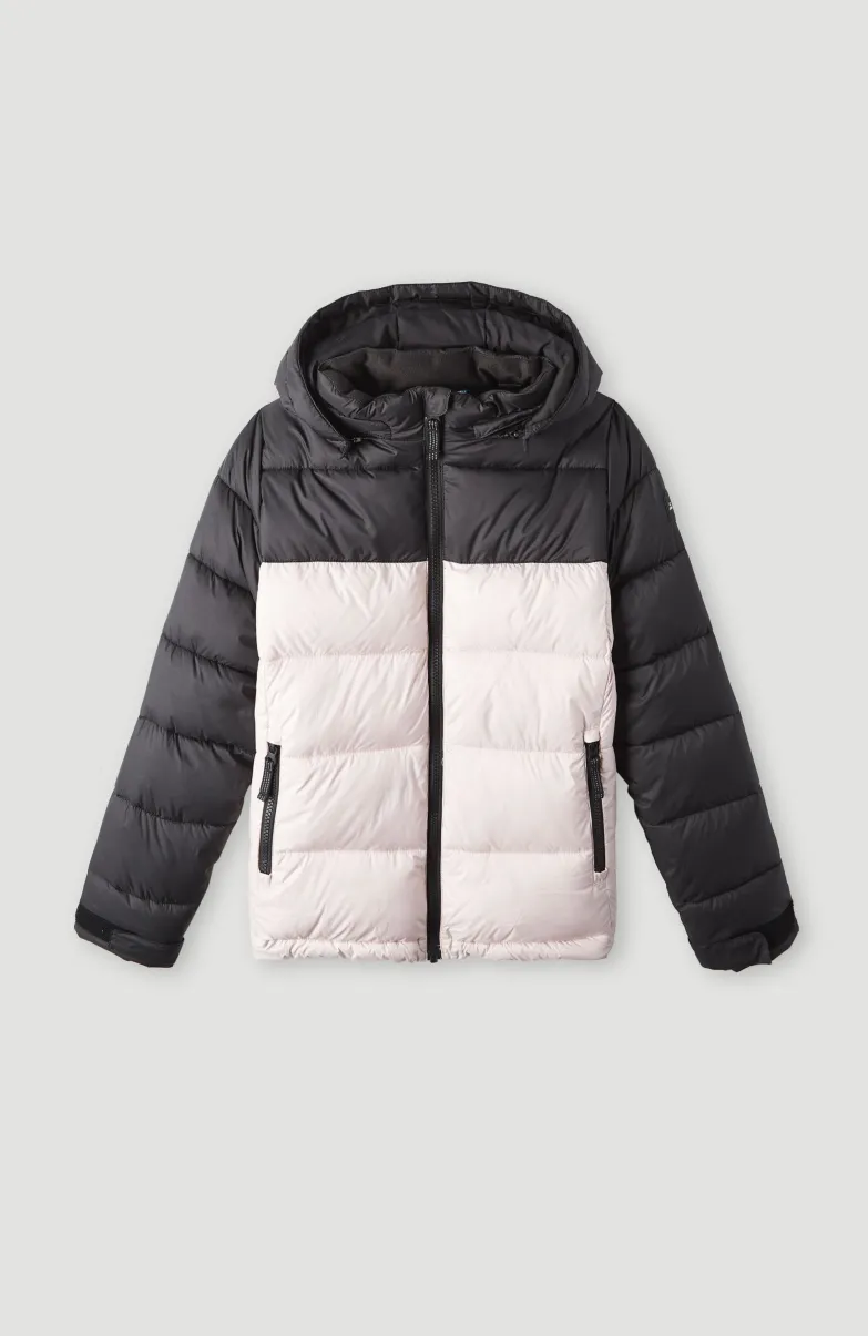 Jas O'Riginals Puffer | Peach Whip Colour Block