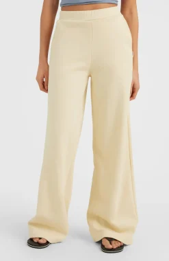 Joggingbroek Lulu Met Wijde Pijpen En Hoge Taille | Bleached Sand