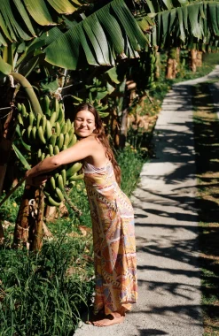 Jumpsuit Alba | Yellow Scarf Print