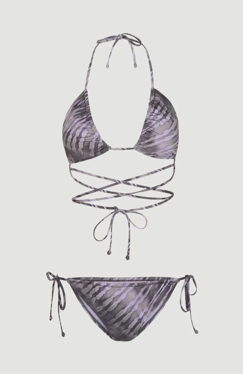 Kat Becca Women Of The Wave Triangelbikiniset | Grey Tie Dye
