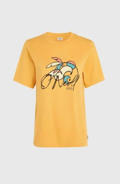 Luano Graphic T-shirt | Golden Haze