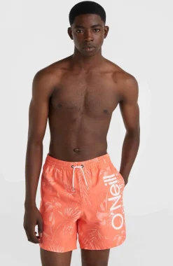 Mix And Match Cali 16'' Zwembroek | Living Coral Tonal Tropicana