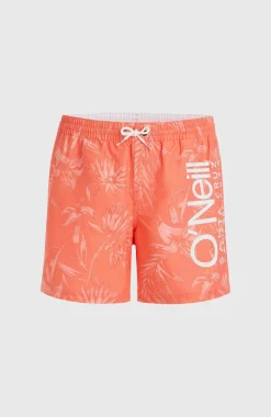 Mix And Match Cali 16'' Zwembroek | Living Coral Tonal Tropicana
