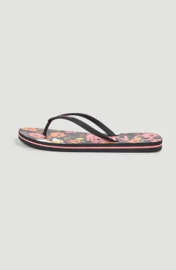 Profile Graphic Slippers | Black Bluemchen