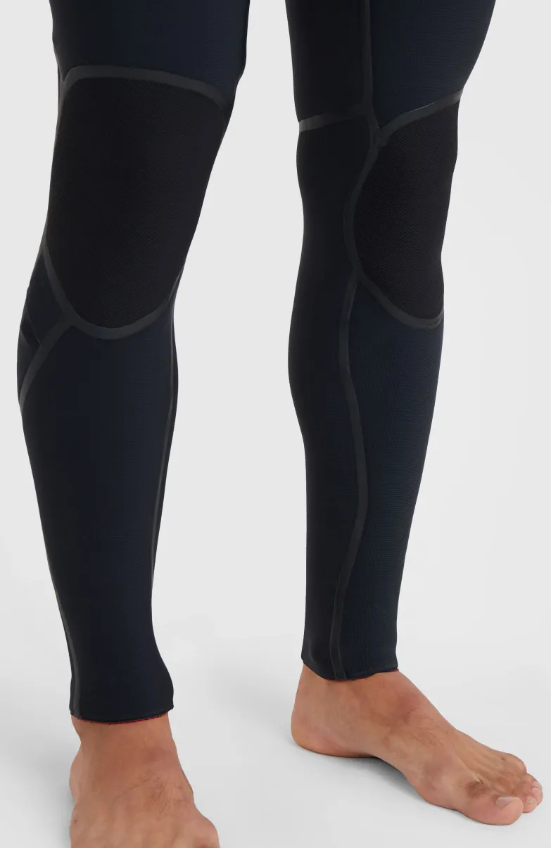 Psycho Tech 4/3mm Chest Zip Full Wetsuit | BLACK/BLACK