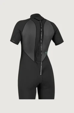 Reactor-2 2mm Back Zip Shortsleeve Spring Wetsuit | BLACK/BLACK