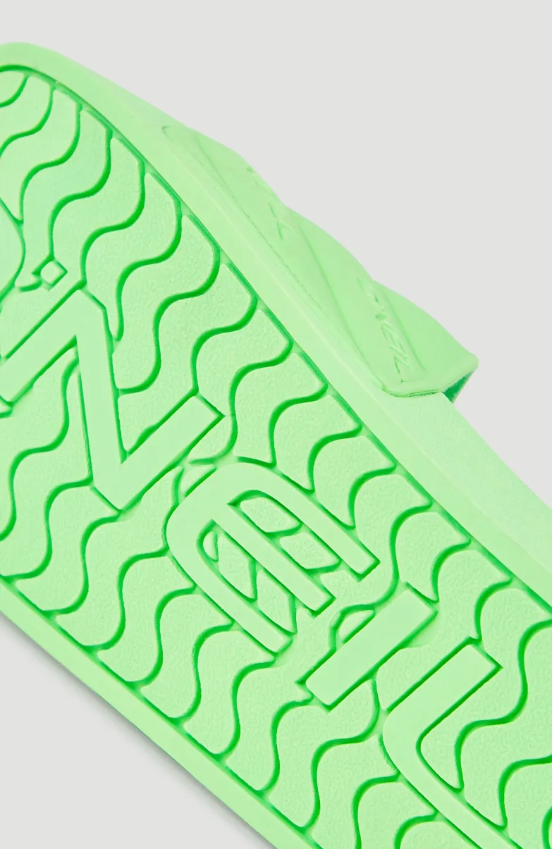 Rutile Slippers | Neon Green
