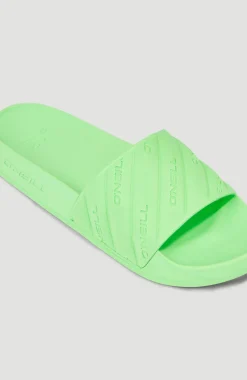Rutile Slippers | Neon Green