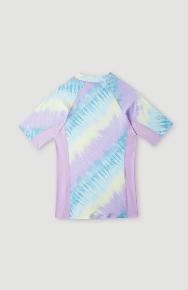 Shirt O'Neill Printed Met Korte Mouwen | Blue Tie Dye