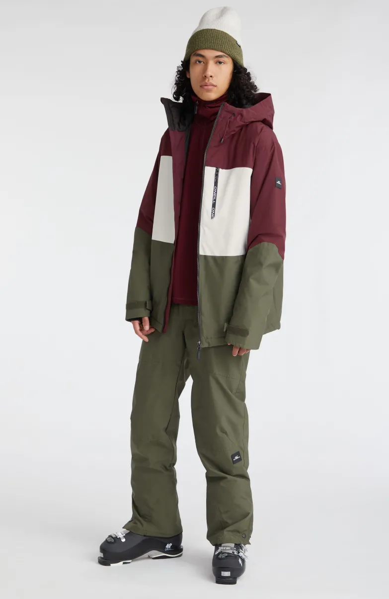 Ski Jas Carbonite | Windsor Wine Colour Block