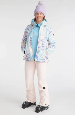 Ski Jas Lite | Pink Tie Dye