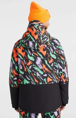 Ski Jas O'Riginals Anorak 20K/20K | Black Out Colour Block