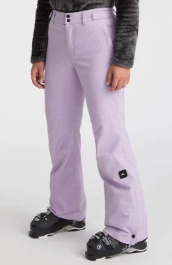 Skibroek Star Melange | Purple Rose