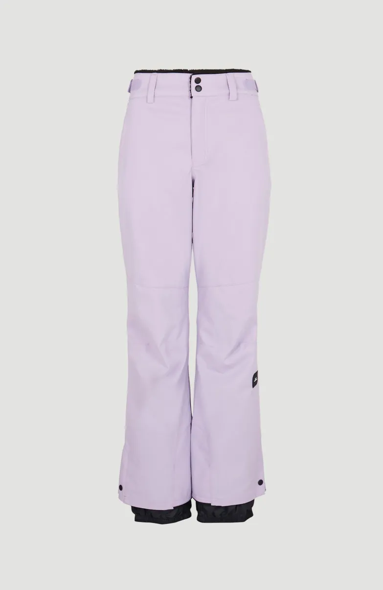 Skibroek Star Melange | Purple Rose