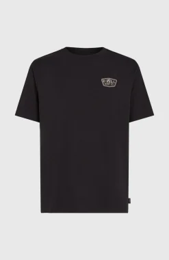 Small Chest Print T-shirt | Black Out