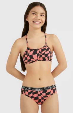 Sportclub Active Bralette Bikiniset | Pink Checkboard