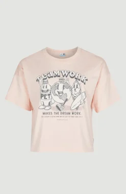 Stream T-shirt | Peach Whip