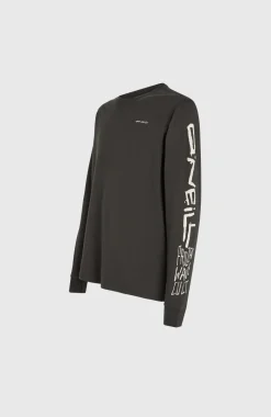 Surf Heroes Shirt Met Lange Mouwen | Raven