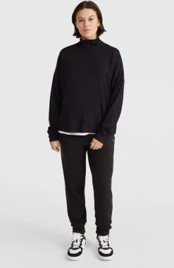 Sweater Met Halve Rits | Black Out