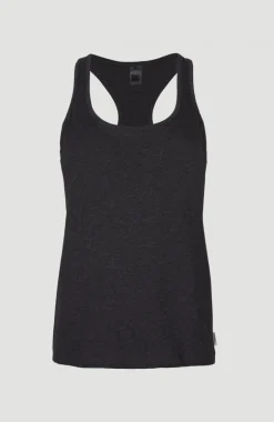 Tanktop Essentials Racer Back | Black Out