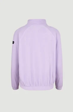 Trui O'Riginals Fleece Met Halve Rits | Purple Rose
