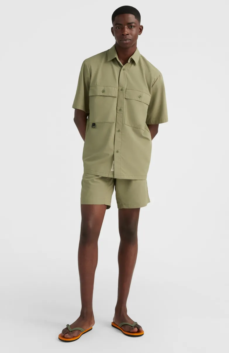 Utility Overhemd | Deep Lichen Green