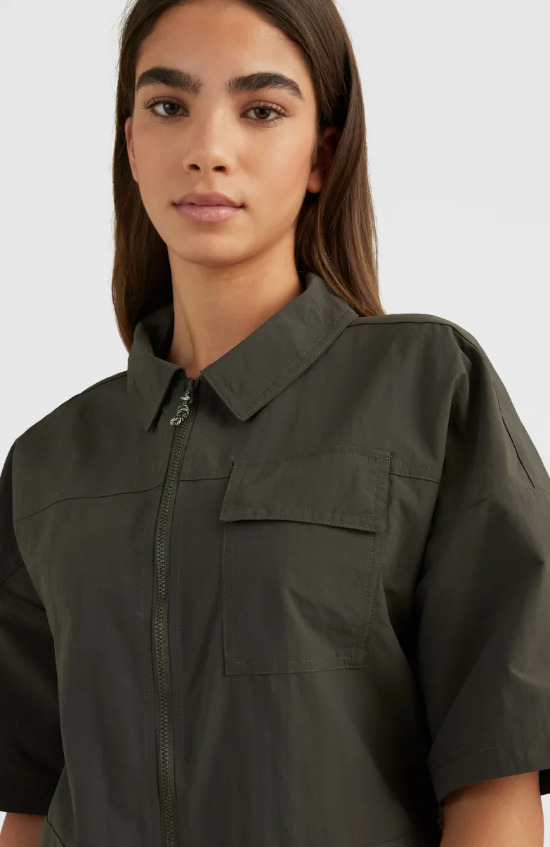 UTILITY TRAIL JUMPSUIT | Raven