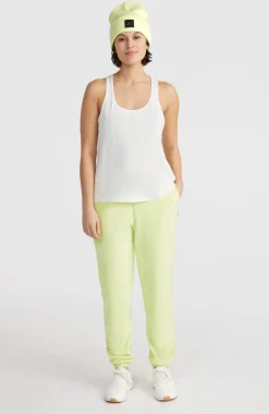 Velour Joggingbroek | Lime Wash