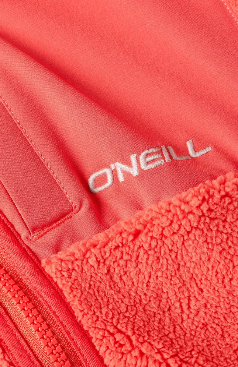 Vest Cloudrest Fleece | Red Orcher