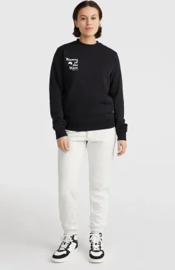 Women Of The Wave Crew Sweater | Black Out
